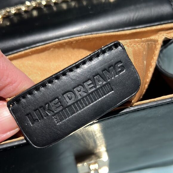 Like Dreams black and cowhide Crossbody/shoulder bad - Picture 6 of 7